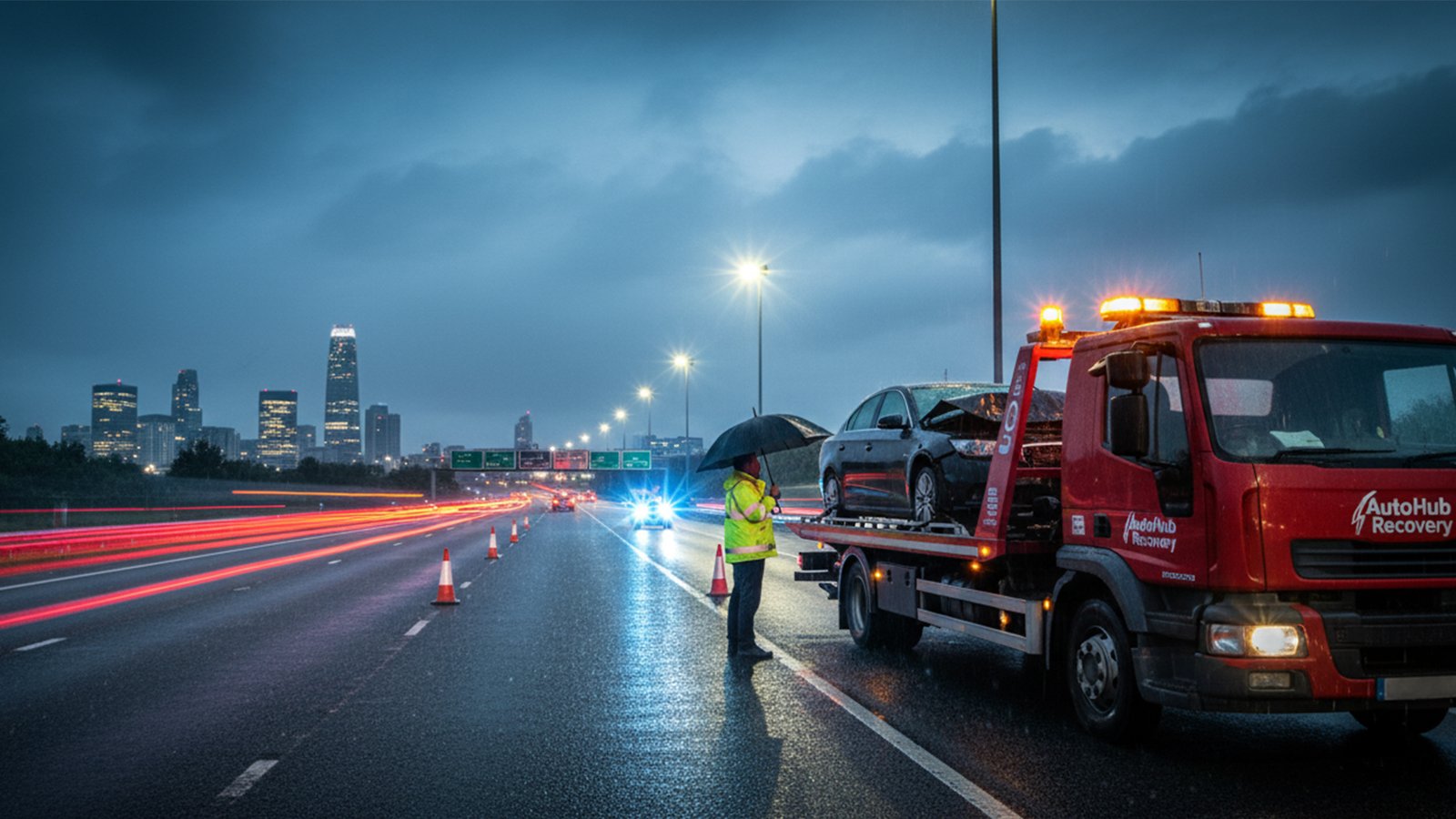 24/7 Emergency Vehicle Recovery Services – Anytime, Anywhere in the UK