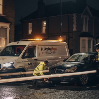 24/7 Roadside Assistance in London, Southall & All UK Areas | AutoHub Recovery